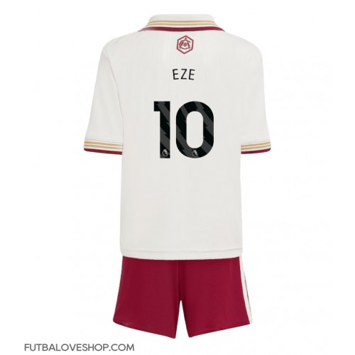 Dres Arsenal Eberechi Eze #10 Tretina pre deti 2025-26 Krátky Rukáv (+ trenírky)